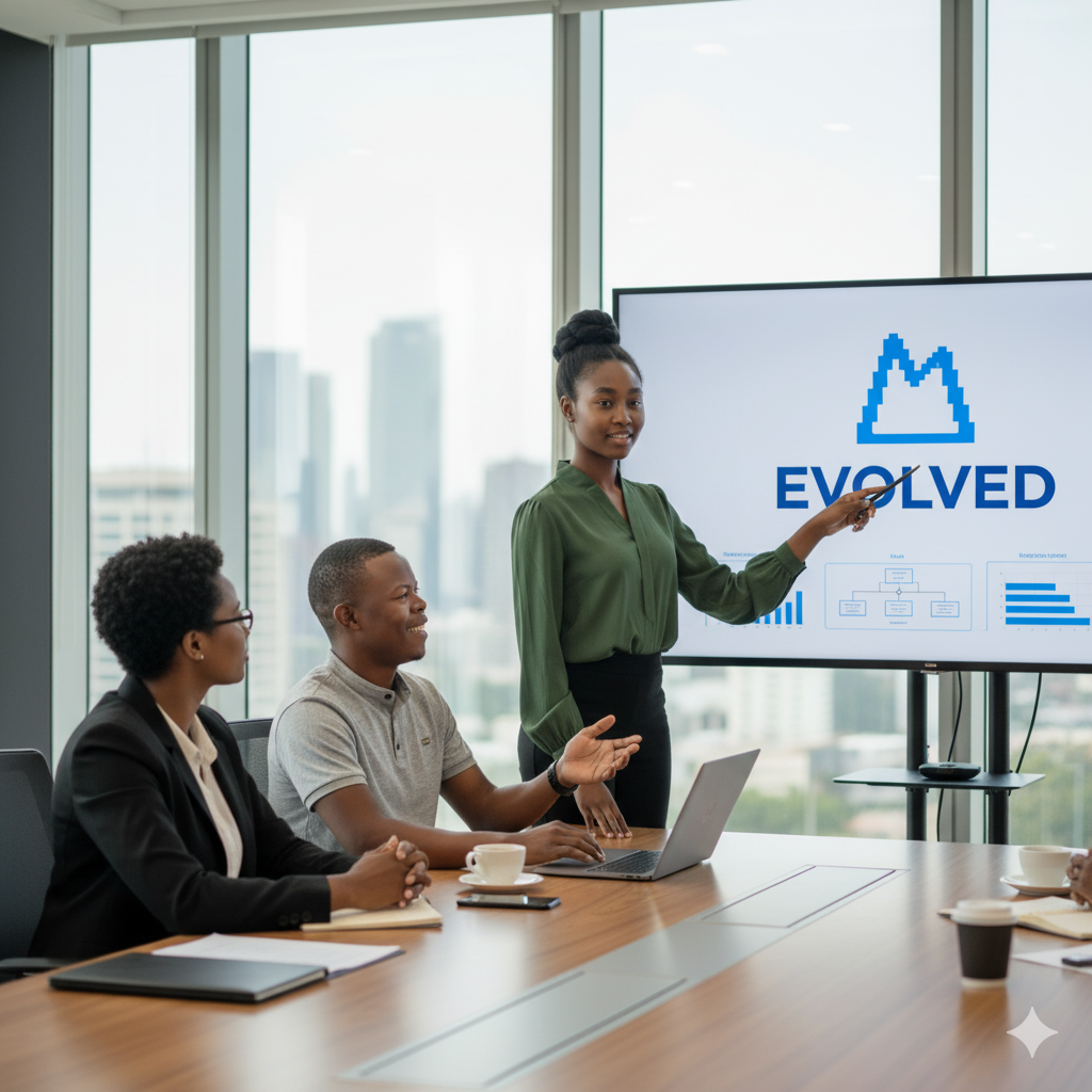 Abstract image representing technology and digital experiences